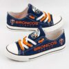 Denver Broncos Football 1 Gift For Fans Low Top Custom Canvas Shoe 3