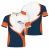 Denver Broncos Football 28 Polo Shirt L98 2