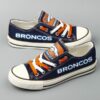 Denver Broncos Football 5 Gift For Fans Low Top Custom Canvas Shoe 3