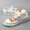 Denver Broncos Football 6 Gift For Fans Low Top Custom Canvas Shoe 2