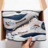 Denver Broncos football teams big logo sneaker 28 gift For Lover J 3