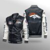 Denver Broncos Leather Jacket Gift for fans 2