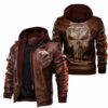 Denver Broncos Leather Jacket Skulls Deaths 2