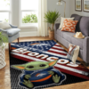 Denver Broncos Living Room Area Rug DTTRUG1702079 2