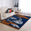 Denver Broncos Living Room Area Rug DTTRUG1702080 2