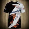 Denver Broncos T-shirt Thunder graphic gift for men 2