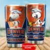 Denver Broncos Tumbler Snoopy 12 custom name 2