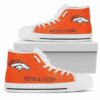 Denver Broncos United In Orange Custom Canvas High Top Shoes L98 2