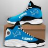 Detroit Lions big logo Football Team Sneaker 8 For Lover JD13 SHOE 2