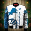 Detroit Lions Bomber Jacket Graphic balls gift for fans 3