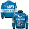 Detroit Lions Jacket bomber Jacket Style #2 winter coat gift for men 3