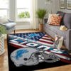 Detroit Lions Living Room Area Rug DTTRUG1702086 2