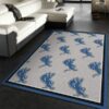 Detroit Lions Logo Living Room Carpet Rug Home Decor 4