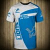 Detroit Lions One pride T-shirt 3D Short Sleeve 2