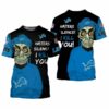 Detroit Lions Skull Haters Silence I Kill You Men’s And Women’s NF 2