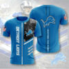 Detroit Lions T-shirt 3D Performance Short Sleeve 3