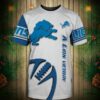 Detroit Lions T-shirt Graphic balls gift for fans 2