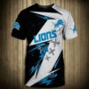 Detroit Lions T-shirt Thunder graphic gift for men 3