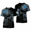 Detroit Lions Team Skull For Men’s And Women’s Gift For Fan 3D 2