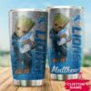 Detroit Lions Tumbler Custom Groot 3