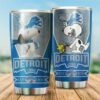 Detroit Lions Tumbler Snoopy 3