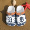 Detroit Tigers MLB teams gift for fan Crocs Crocband Clogs, Comfy Foot 2