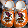 DS003-Harley Davidson-Arizona Cardinals-For Life- Crocs Allover Print 3