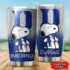 Duke Blue Devils Snoopy Custom Name Tumbler 3