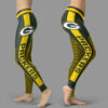 Fashion Gorgeous Fitting Fabulous Green Bay Packers Leggings 3