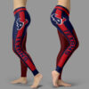 Fashion Gorgeous Fitting Fabulous Houston Texans Leggings 5