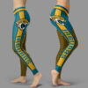 Fashion Gorgeous Fitting Fabulous Jacksonville Jaguars Leggings 4