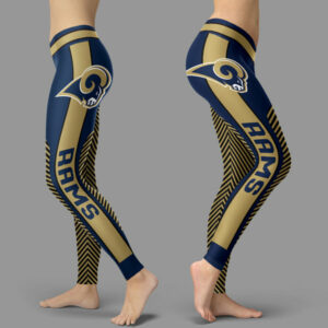 Fashion Gorgeous Fitting Fabulous Los Angeles Rams Leggings 3