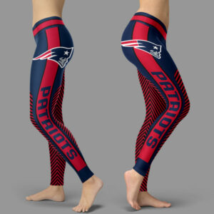 Fashion Gorgeous Fitting Fabulous New England Patriots Leggings 3