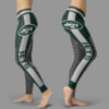 Fashion Gorgeous Fitting Fabulous New York Jets Leggings 5