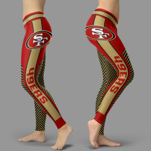 Fashion Gorgeous Fitting Fabulous San Francisco 49ers Leggings 3