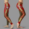 Fashion Gorgeous Fitting Fabulous San Francisco 49ers Leggings 4