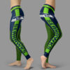 Fashion Gorgeous Fitting Fabulous Seattle Seahawks Leggings 5