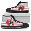 Flag Rugby Atlanta Falcons Custom Canvas High Top Shoes L98 3