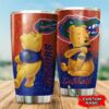 Florida Gators Pooh Custom Name Tumbler 2