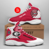 Georgia Bulldogs 1 Personalized Air Jordan 13 Shoes 3