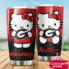 Georgia Bulldogs Hello Kitty Custom Name Tumbler 2