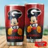 Georgia Bulldogs Mickey Custom Name Tumbler 3