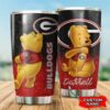 Georgia Bulldogs Pooh Custom Name Tumbler 2