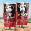 Georgia Bulldogs Tumbler Snoopy NCAA For Fan 3