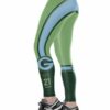 Green Bay Packers 3D Print High Waist Slim Breath Leggings 2