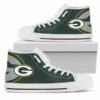 Green Bay Packers 5 Custom Canvas High Top Shoes L98 3