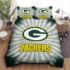 Green Bay Packers 7 Gift For Fan Duvet Quilt Bedding Set H97 2