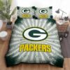 Green Bay Packers 8 Gift For Fan Duvet Quilt Bedding Set 2 H97 2