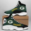 Green Bay Packers big logo Football Team Sneaker 5 For Lover JD13 2