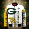 Green Bay Packers Bomber jacket Graphic balls gift for fans 2